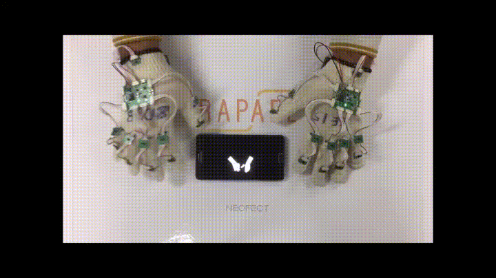 Data Glove · 움직임 기록